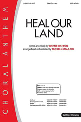 Heal Our Land SATB choral sheet music cover